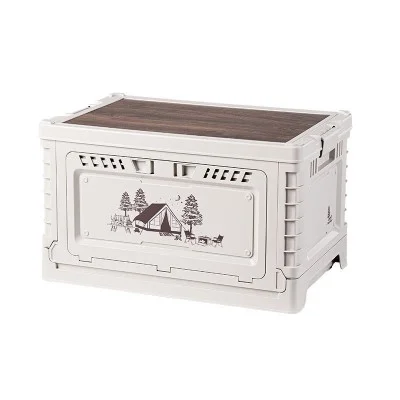 Naturehike Ling Yue S PP Folding Storage Box - Light Beige (50L + 10L)